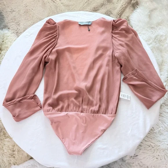 Silvia Tcherassi Hoshi Blouse Bodysuit Canyon Rose Small - Picture 9 of 16